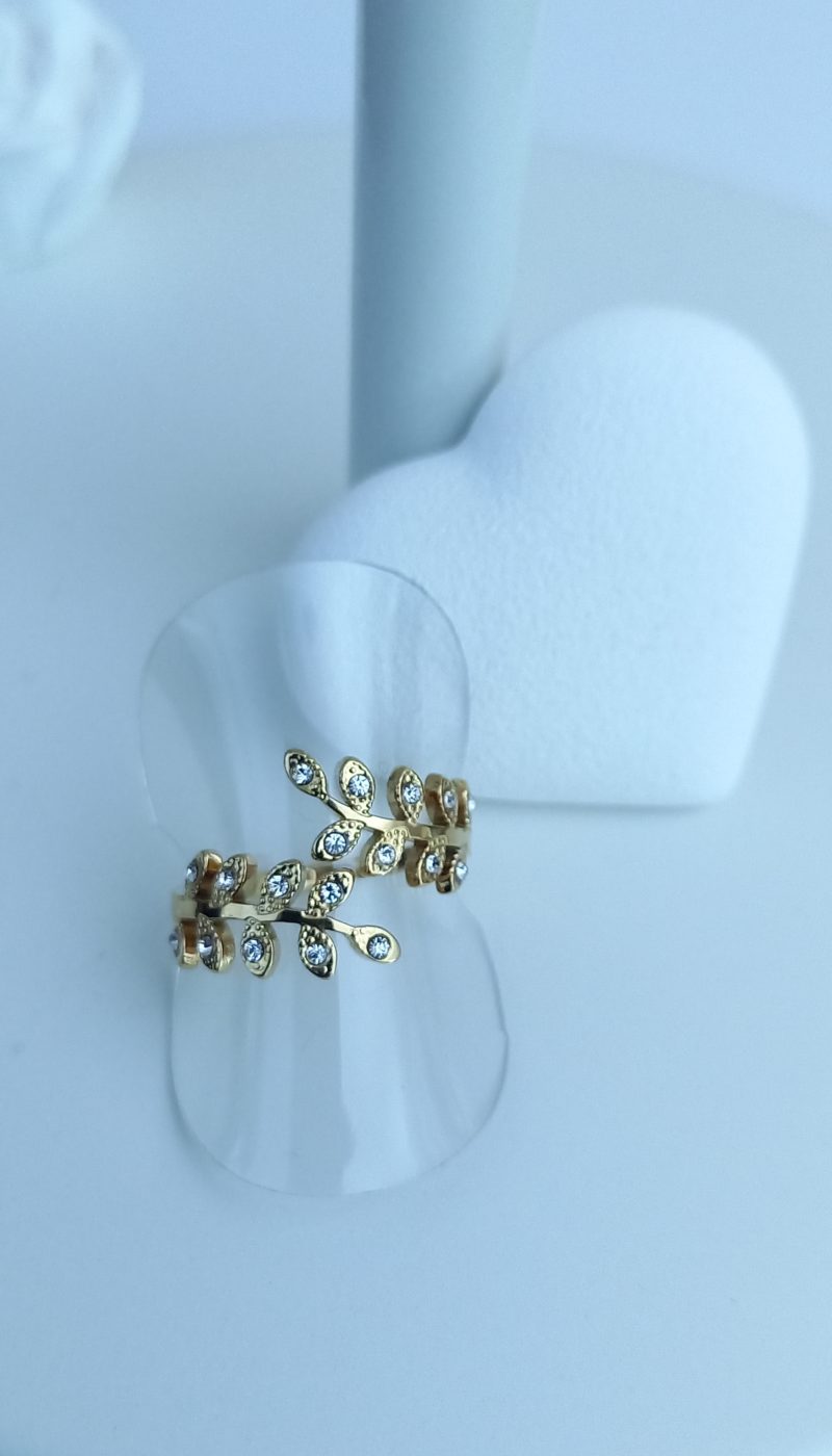 Bague réglable en acier inoxydable - Lola