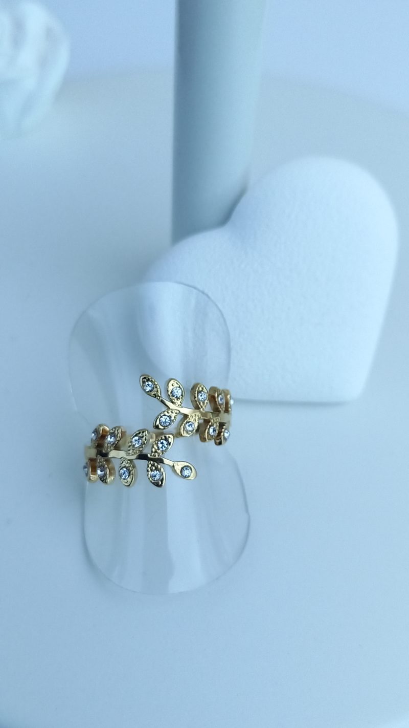 Bague réglable en acier inoxydable - Lola