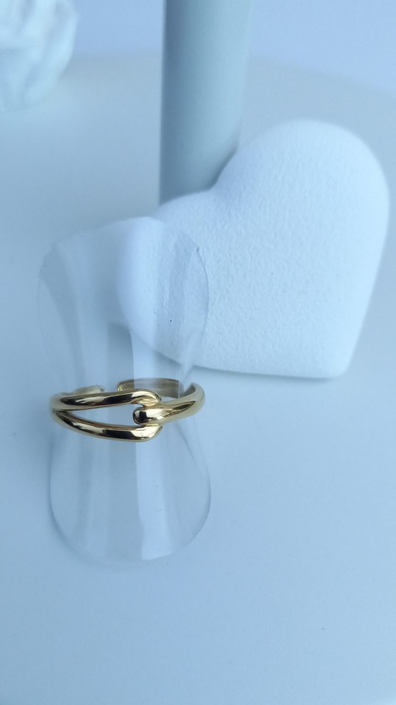 Bague en acier inoxydable - Elsa