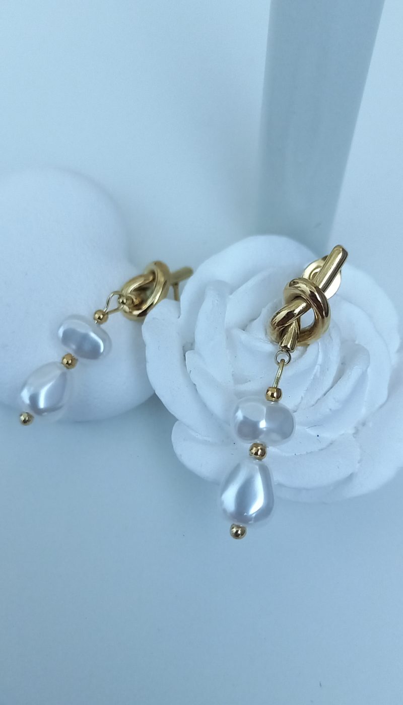Boucles d’oreilles en acier inoxydable - Alba
