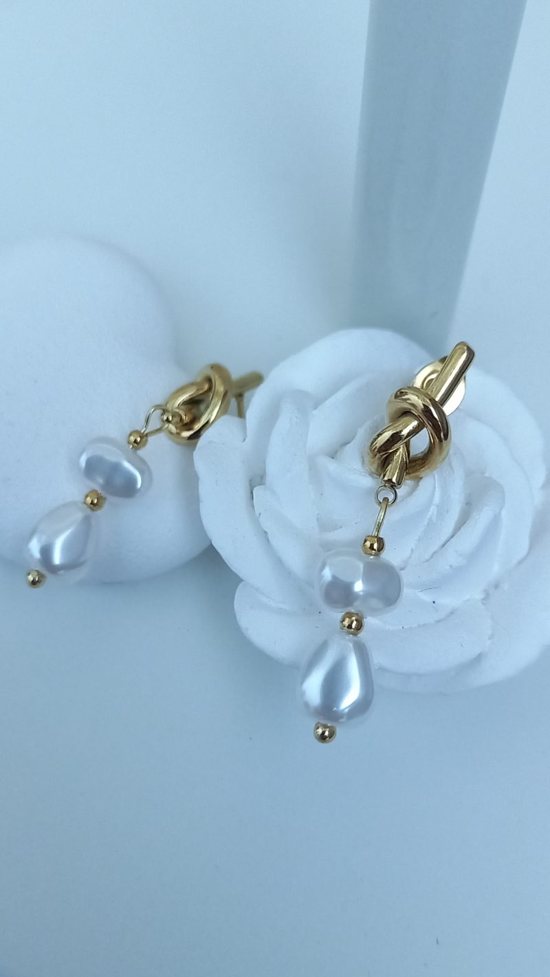 Boucles d’oreilles en acier inoxydable - Alba