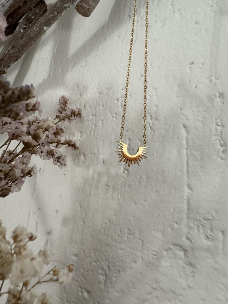 Collier en acier inoxydable - Sun