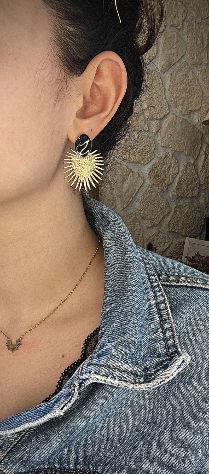 Boucles d’oreilles en Acier inoxydable - Anastasia – Image 2