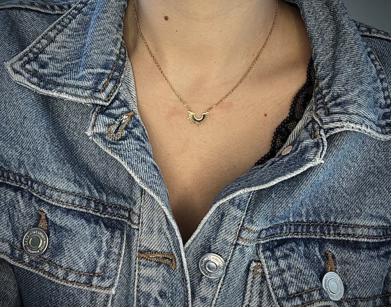 Collier en acier inoxydable - Sun – Image 2
