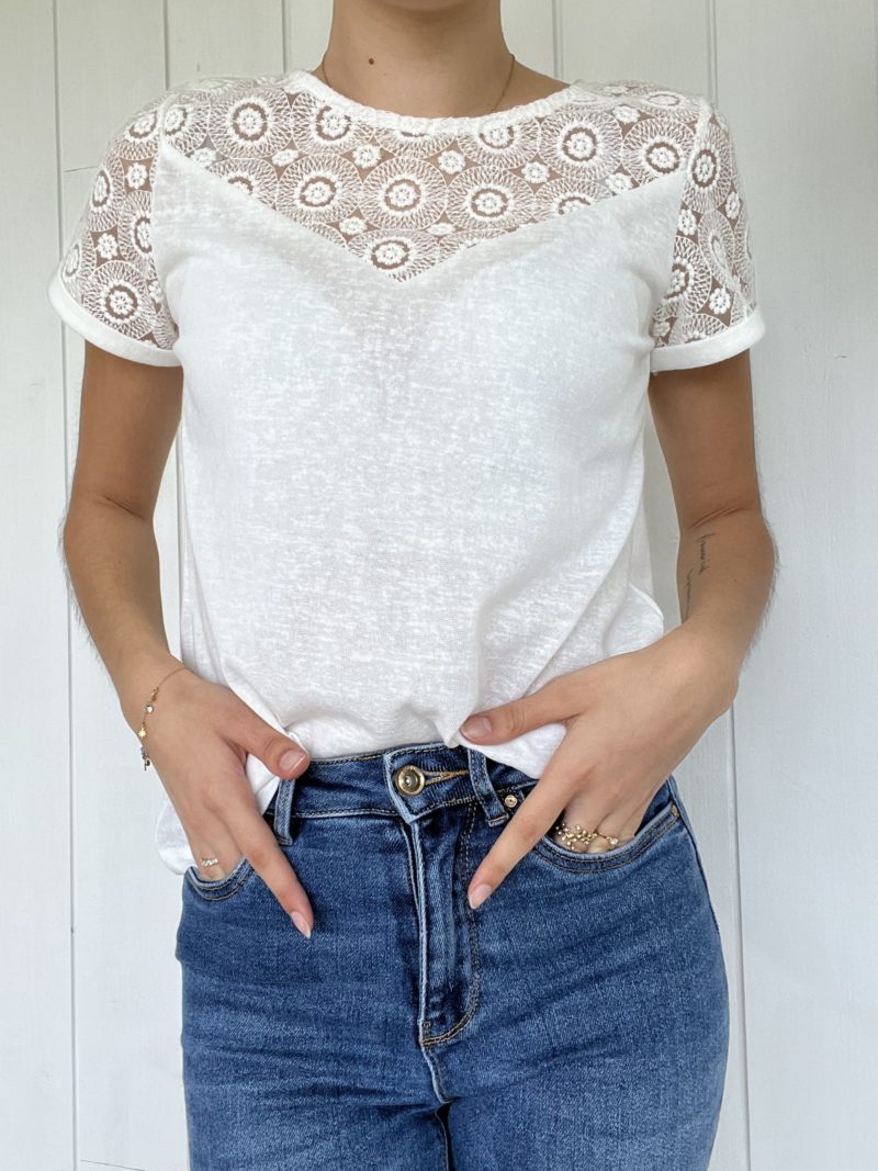 Tee shirt dentelle - Adèle