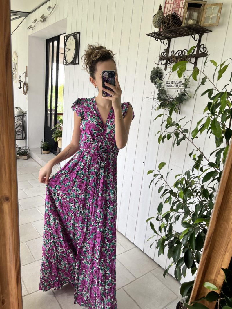 Robe longue - Rose