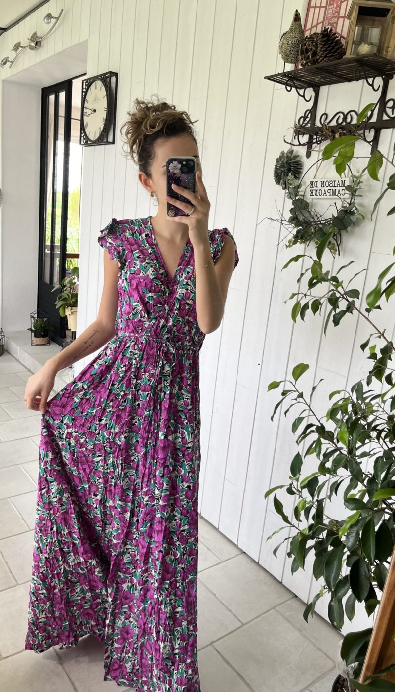 Robe longue - Rose