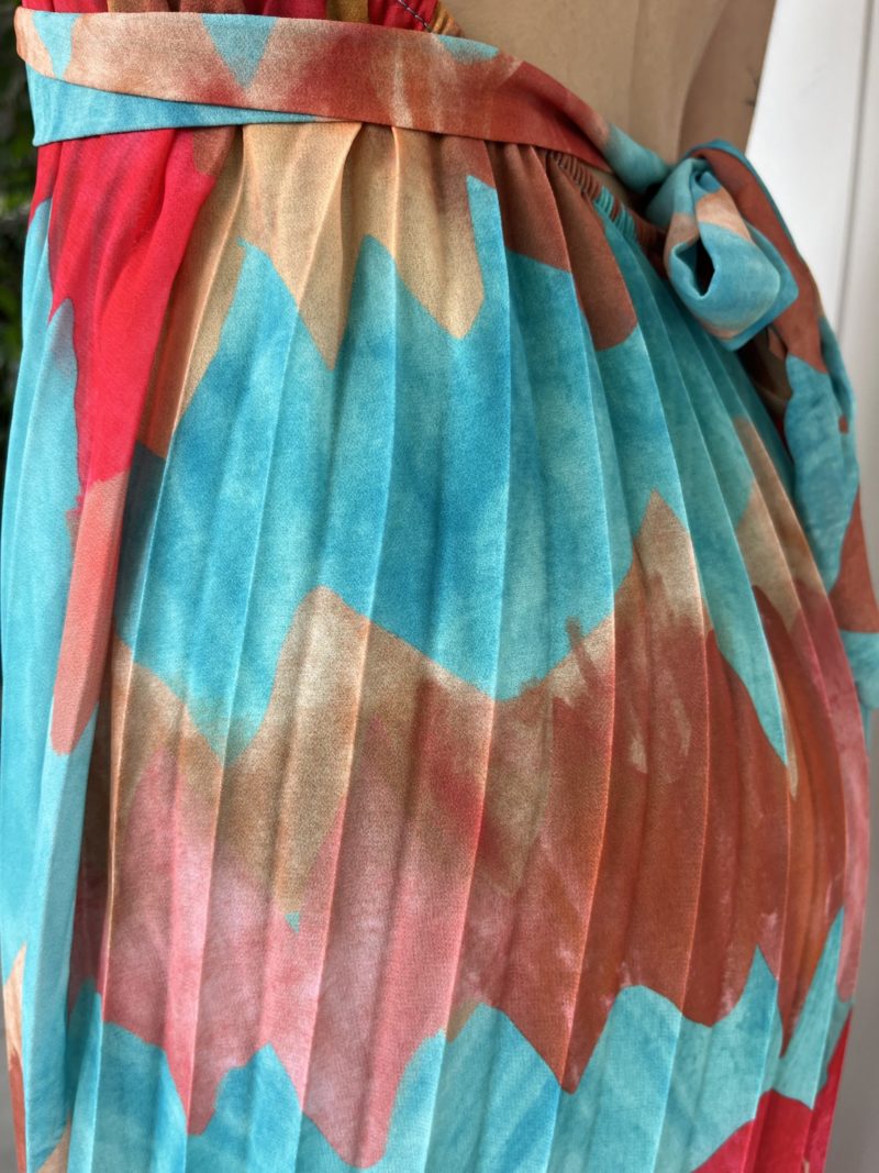 Robe plissée dos nu - Ibiza – Image 4