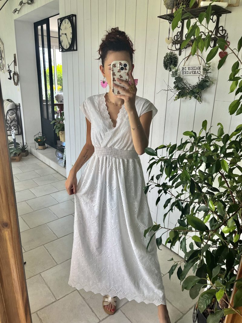 Robe brodée - Lou