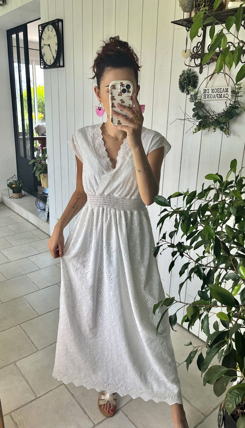 Robe brodée - Lou