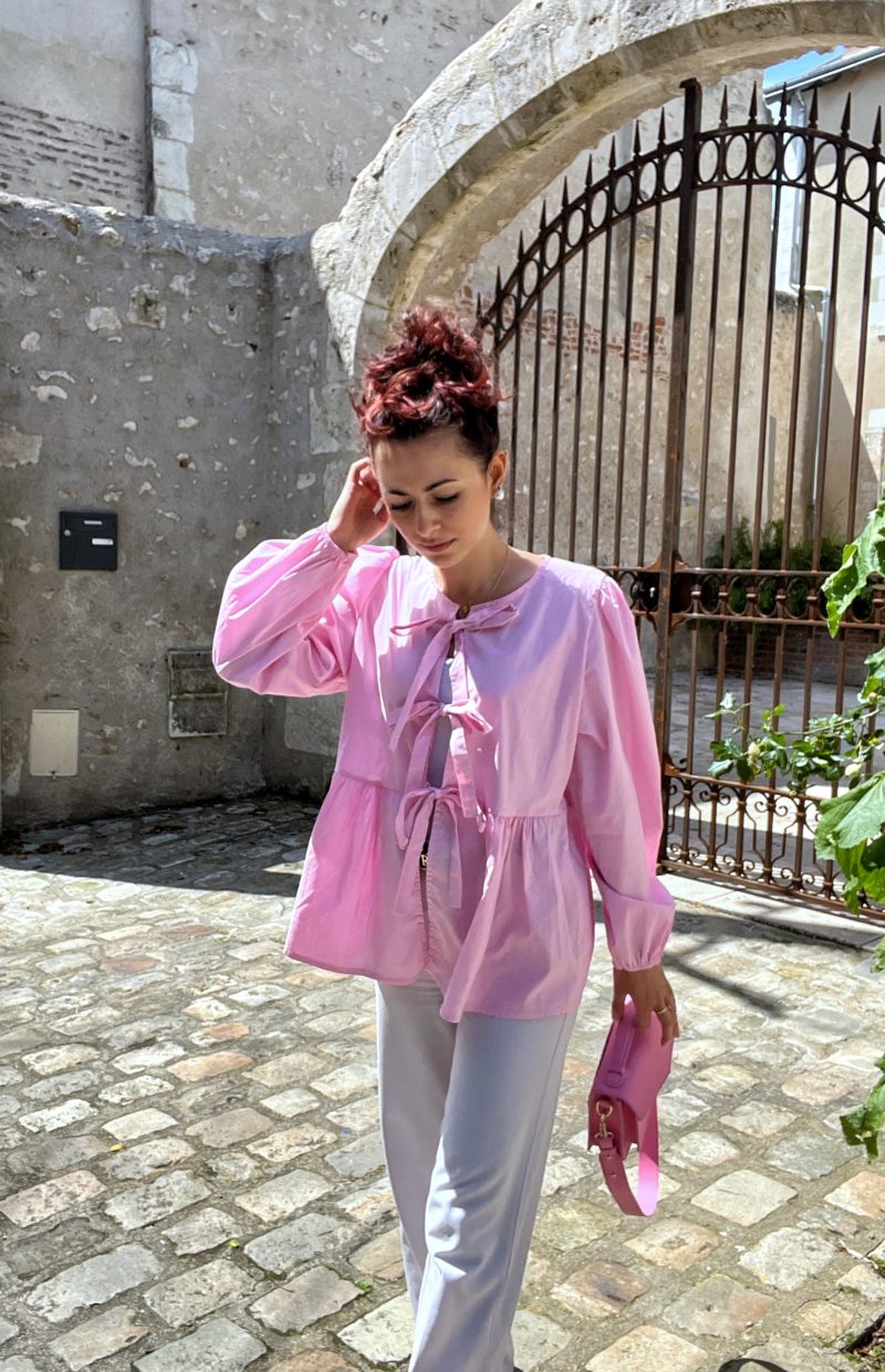 Blouse nœuds - Lucie