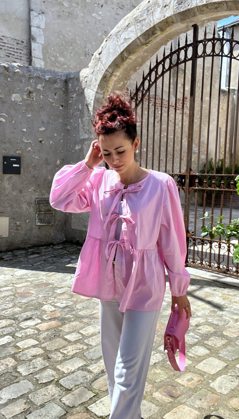 Blouse nœuds - Lucie