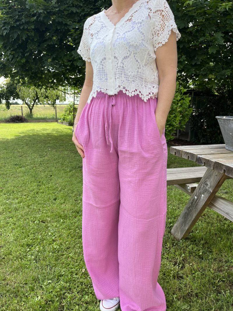 Pantalon Yoly - Rose