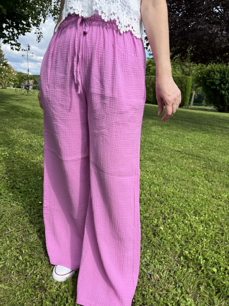 Pantalon Yoly - Rose – Image 2
