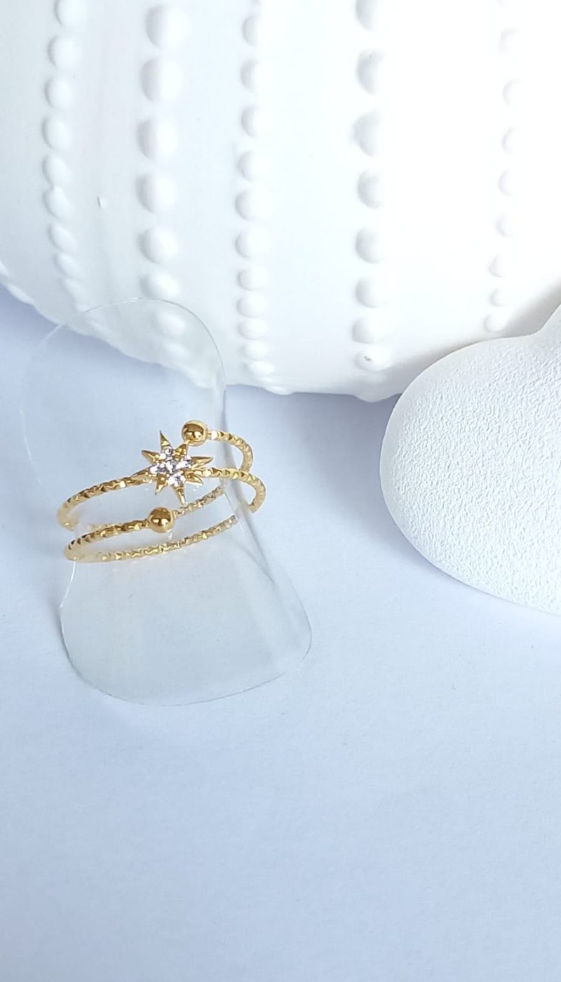 Bague réglable en acier inoxydable - Retour de plage