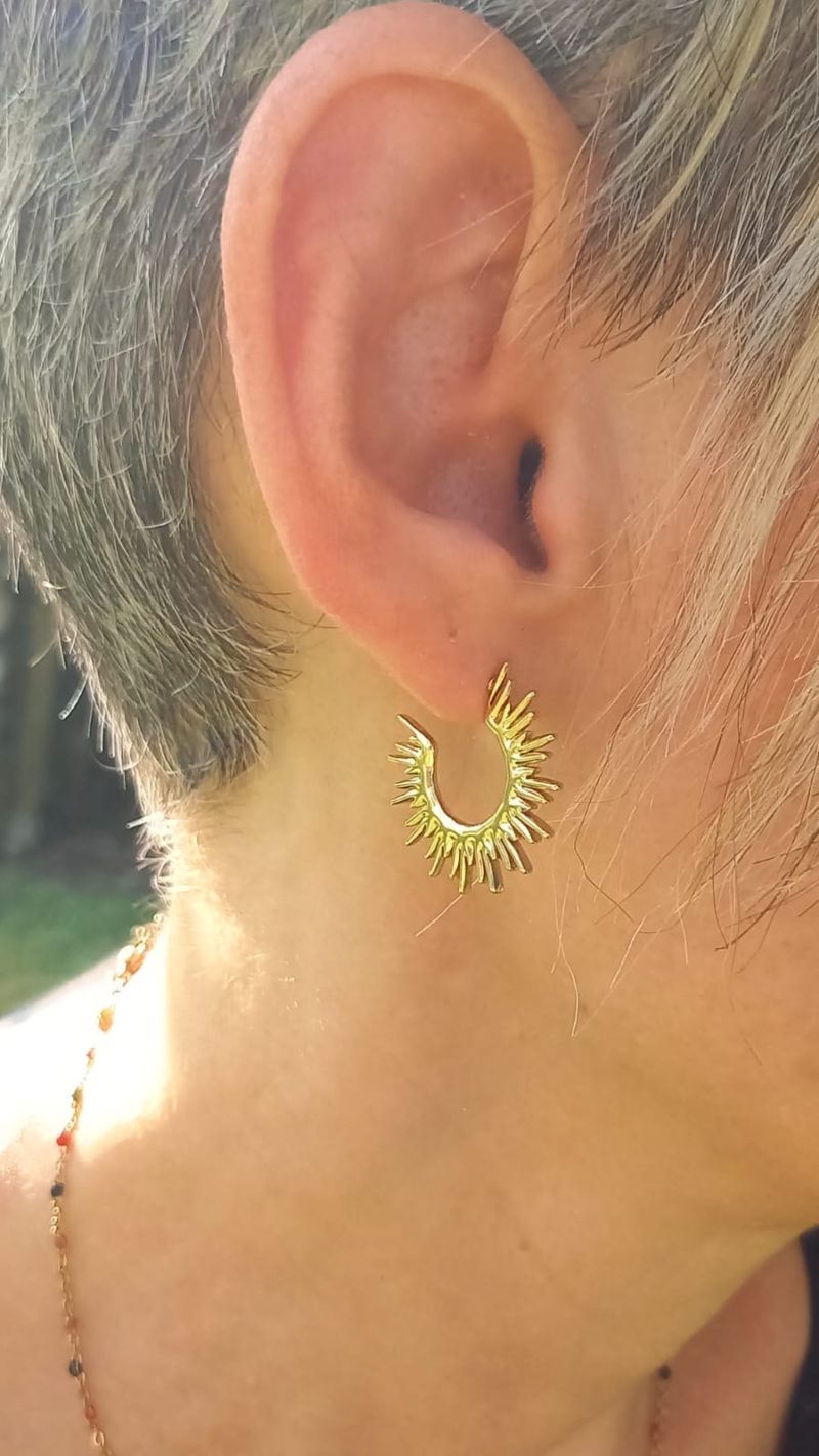 Boucles en acier inoxydable - Sun – Image 2