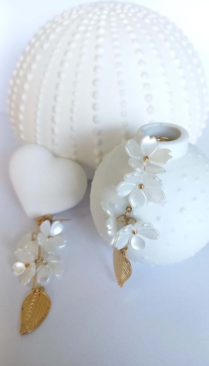 Boucles en acier inoxydable - Flora