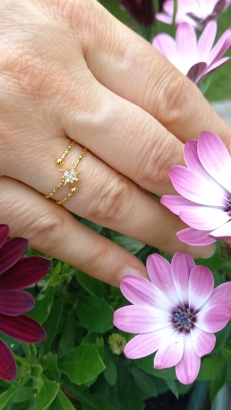 Bague réglable en acier inoxydable - Retour de plage – Image 2