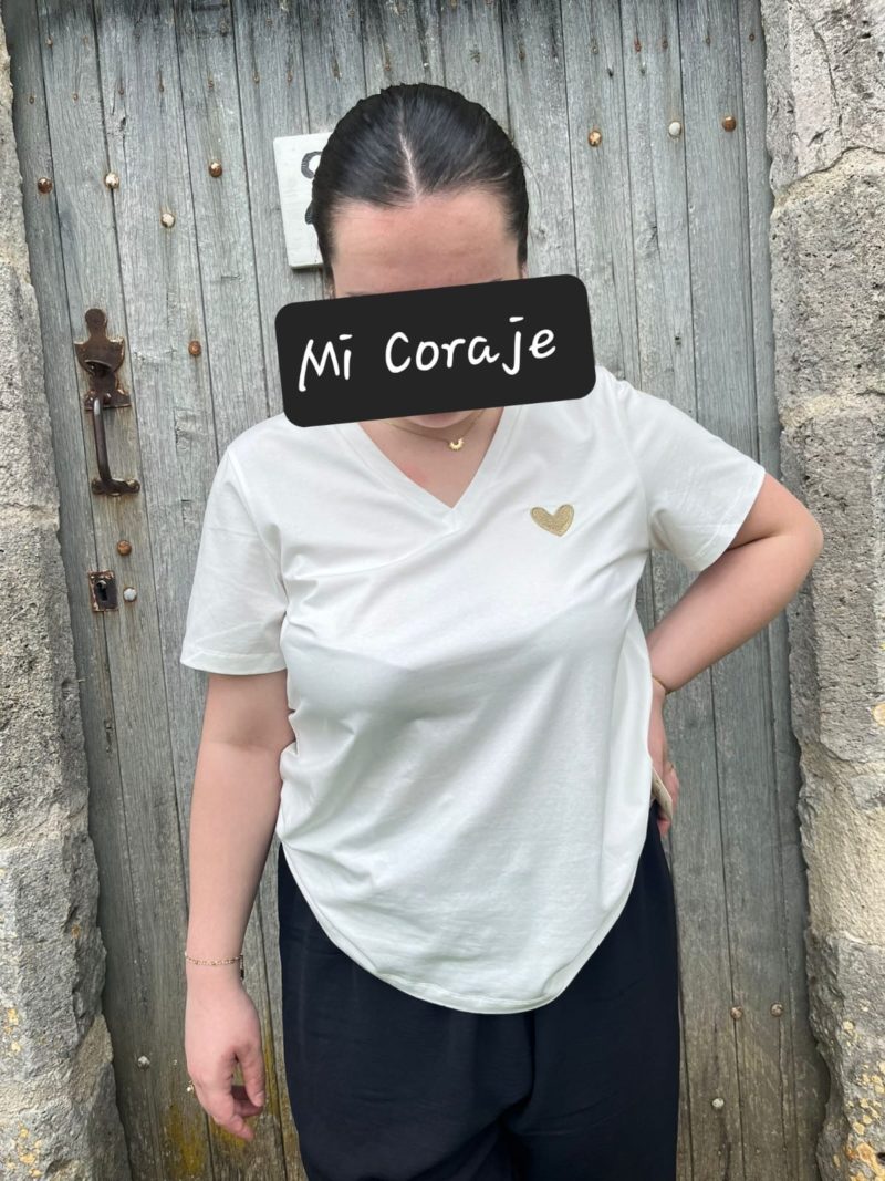 Tee shirt cœurs - Alison