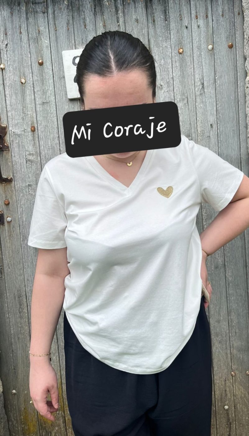 Tee shirt cœurs - Alison