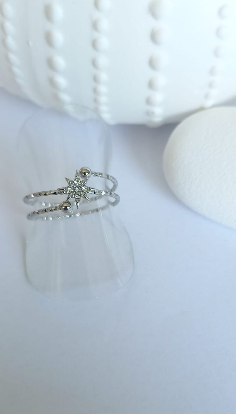 Bague réglable en acier inoxydable - Retour de plage