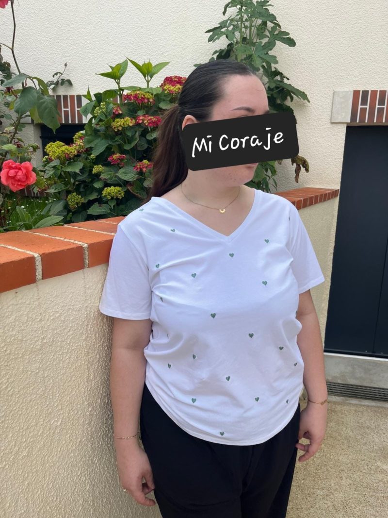 Tee shirt cœurs - Karine