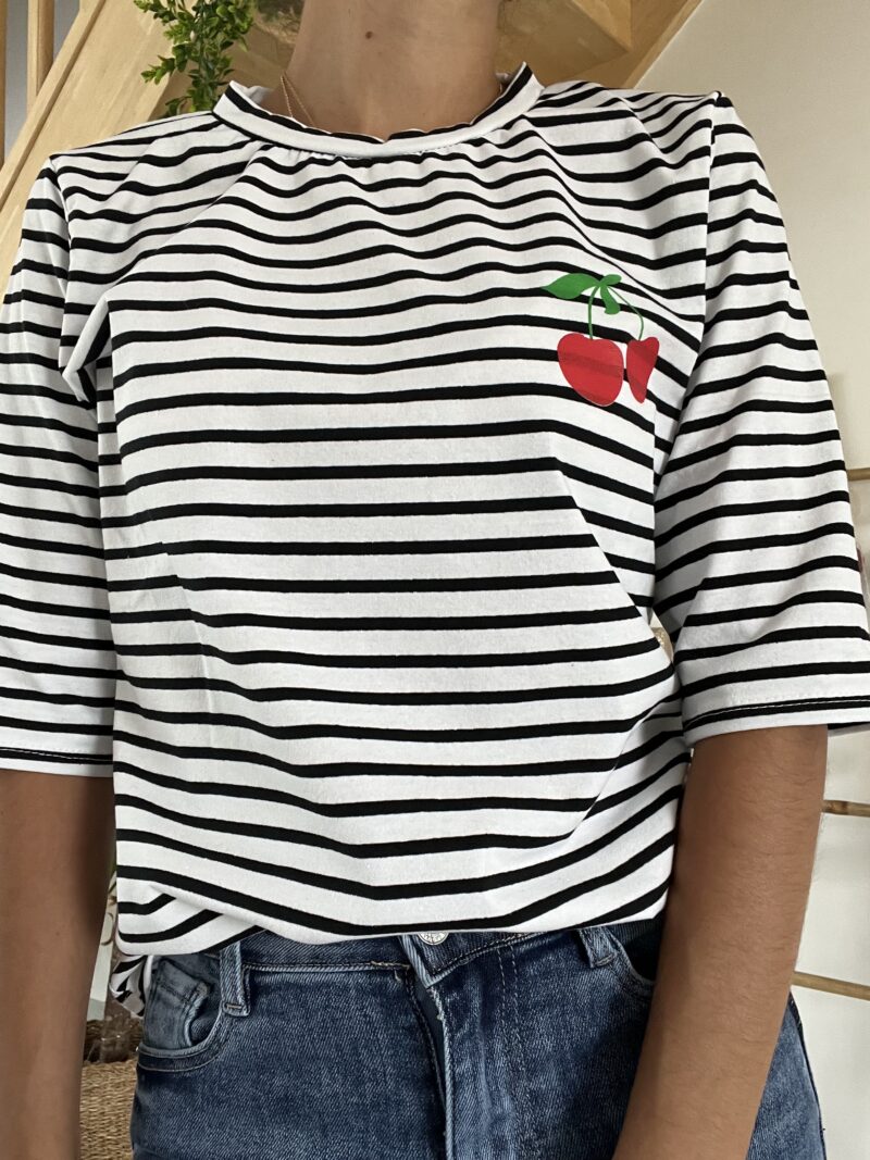 Tee shirt - Cerise – Image 2