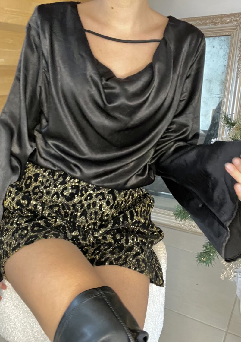 Haut satiné effet soie - Camille – Image 3
