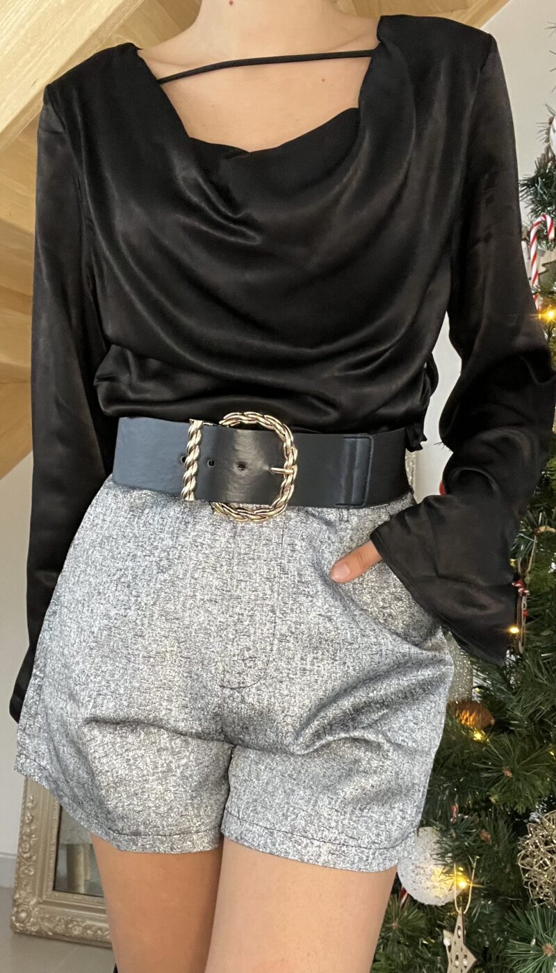 Short - Argenté