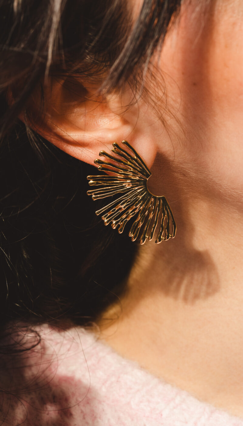 Boucles d'oreilles - Soleil