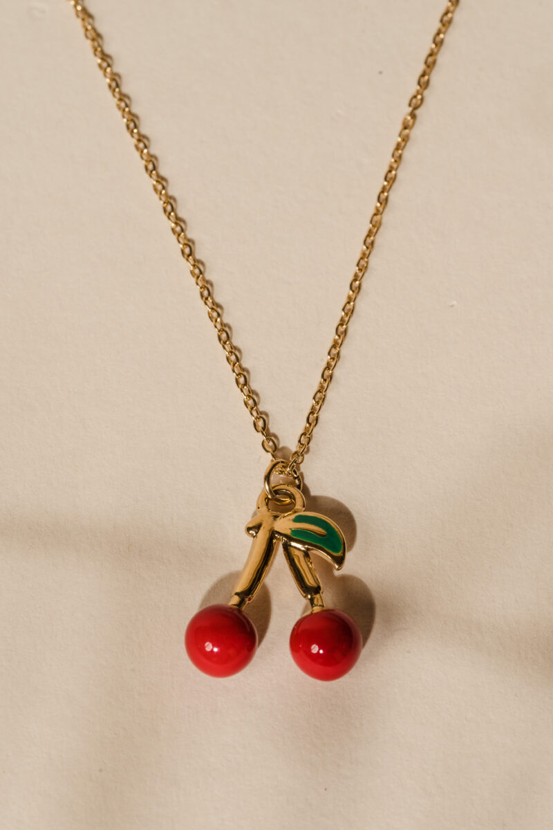 Collier - Cerises – Image 2