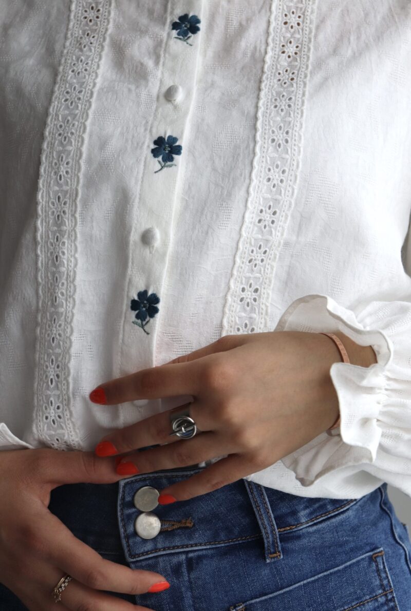 Chemise - Flora Bleue – Image 3